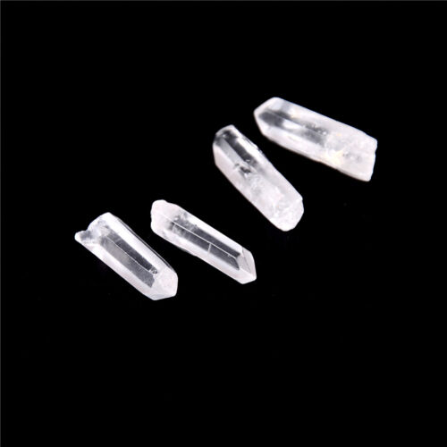 50g LotTibet Natural Clear Crystal White Quartz Points Terminated Wand Specimen/&