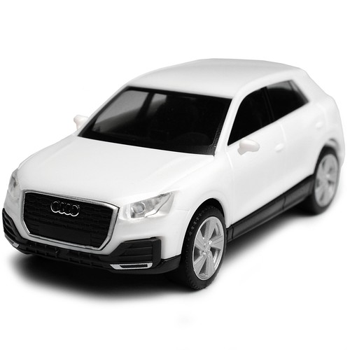 Audi Q2 SUV Weiss Ab 2016 Bausatz Kit H0 1//87 Herpa Modell Auto mit oder ohne ..