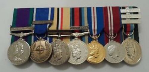 Large Norfolk Regimental Medal Display Case for 5-7 Medals With Photograph 