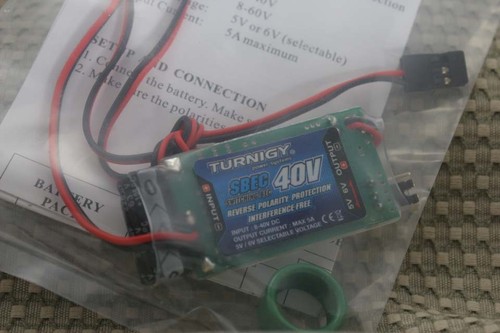 Turnigy 5A 2-10s 8-40V SBEC 5//6V SWITCHING BEC