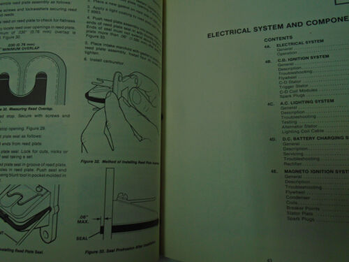 Chrysler Outboard 6 /& 7.5 HP Sailor 150 Service Repair Manual OEM Factory Book
