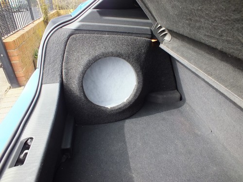 VAUXHALL ASTRA H 3DR STEALTH SUB SPEAKER ENCLOSURE BOX SOUND BASS AUDIO CAR NEW