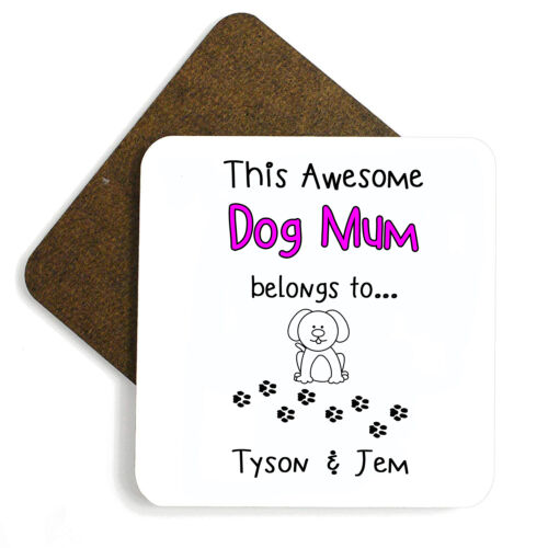 Awesome Dog Mum Mug Personalised Mug Mother's Day Mug Mum gift Mum Christmas 