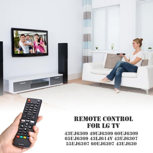 Ersatz Fernbedienung AKB75095308 für LG TV 49UJ6309 60UJ6309 65UJ6309 43LJ614V