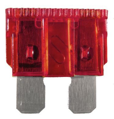 10 x Red 10 Amp 10A Standard Blade Fuse Fuses Car Motorbike Van Automotive