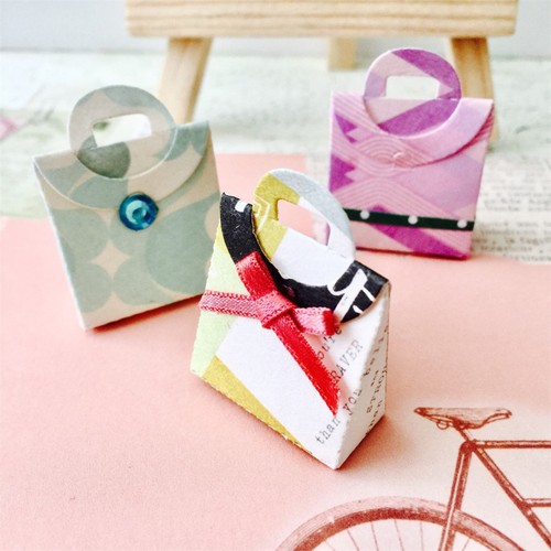 Gift bag Metal Cutting Dies Stencil for DIY Scrapbooking Album Cards Making FBB