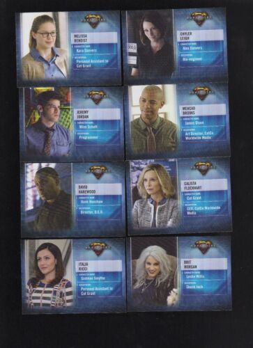 Cryptozoic Supergirl  Mini Wrapper Master set Base  1-72+3 Inserts 99 cards
