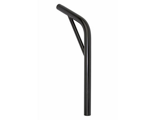 Neuf Noir Décontracté Tige de selle seat post Layback W Support 25.4 mm