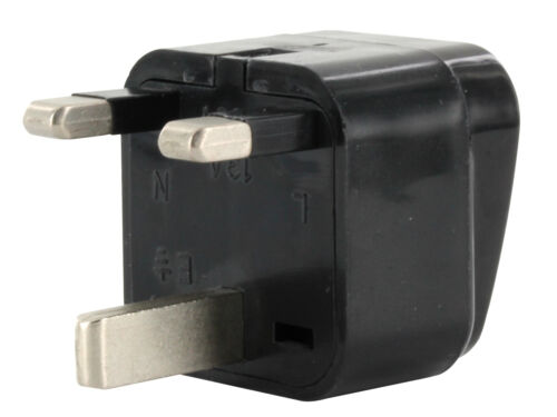 12pk USA US EU Europe To UK British Travel Charger Adapter Plug Outlet Converter