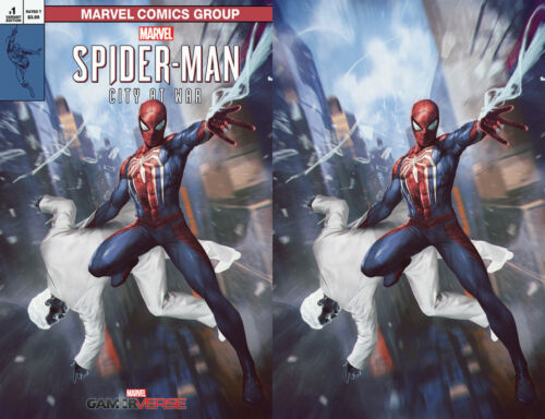 Spider-Man City At War 1 Skan Srisuwan Virgin Set Variant Amazing Fantasy 15