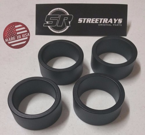 Polaris RZR 4 Sportsman 300 400 570 850 SP 900 UTV 2/" Lift Spacer Kit BLACK SR