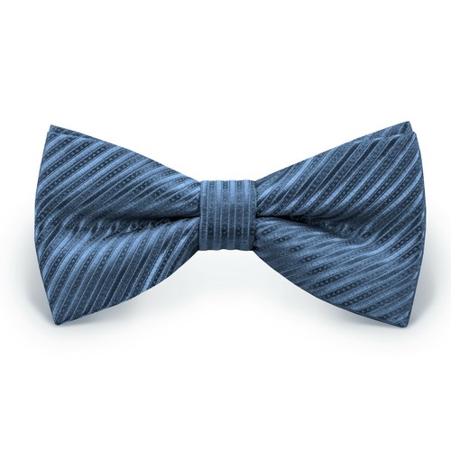 Fliege Schleife Größe verstellbar Busniess 12 cm Herren Hochzeit Anzug gestreift