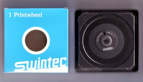 Swintec Printwheels - Brand New OEM in box - many typestyles to choose from