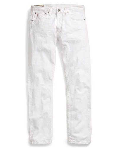 BNWT POLO Ralph Lauren Varick Slim Straight White Jeans W36 L32 Designer Gift