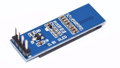 0.91/'/' 128x32 IIC I2C Blue OLED Display DIY Module DC3.3V 5V For PIC Arduino