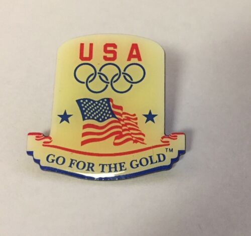 USA Olympic Go For The Gold Pin 