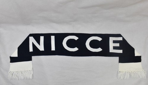 Da Uomo Nicce Brecken Sciarpa Navy Rrp £ 19.99