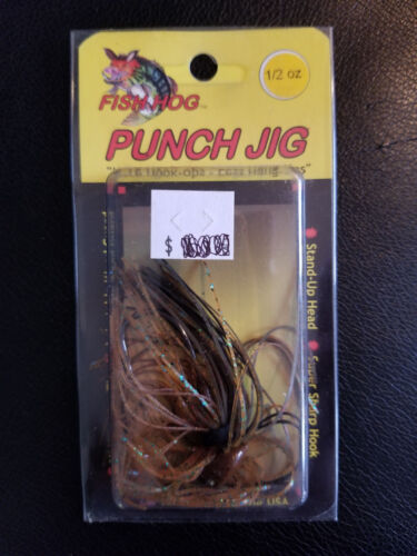 Poisson Porc Punch JIG 1//2oz long Pincher Craw *