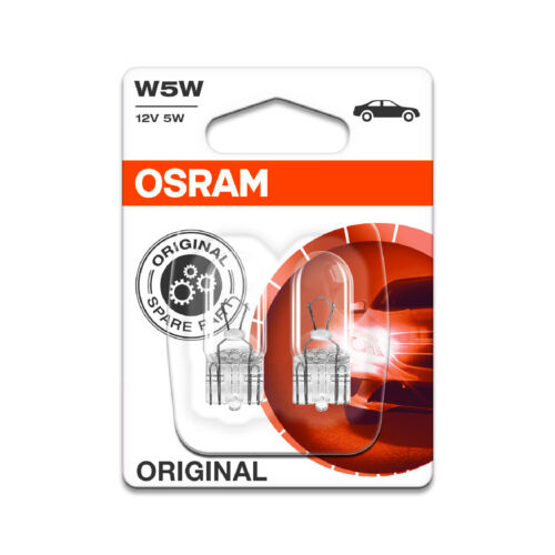 2x Skoda Superb 3T5 Genuine Osram Original Side Light Parking Beam Lamp Bulbs