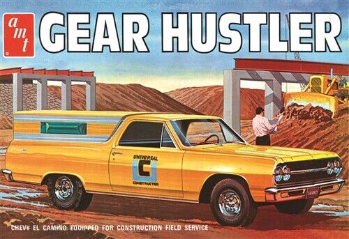 /'65 Chevy El Camino Gear Hustler 1//25 Scale Plastic Model Kit AMT1096