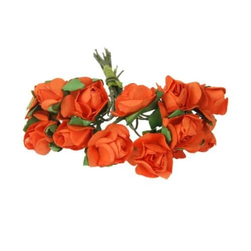 Details about  / 144Pcs Mini Artificial Fake Rose Flower Stem Bulk Wedding Party Decor Various