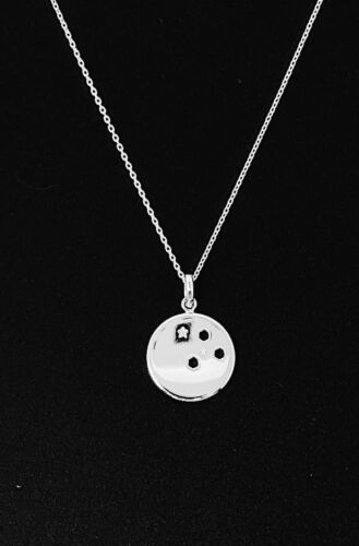 CHRISTOFLE Designer BEEBEE Starry Sterling Silver Round Star Necklace New!