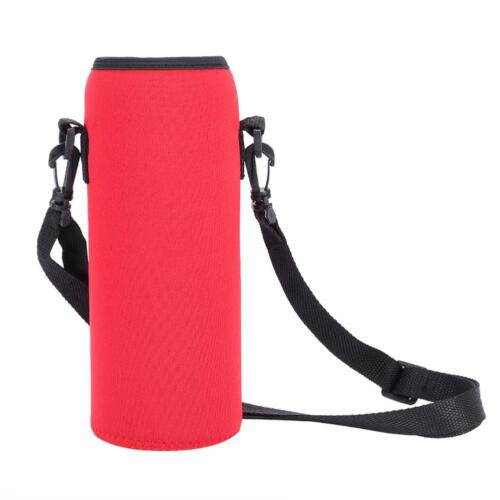 1000ML Water Bottle Carrier Insulated Cover Bag Holder Strap Pouch Outdoor Tool