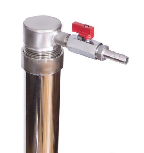 Coobra activated carbon 1.7L Carbon filter 115 cm water distillate distiller