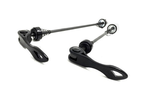 HR 135mm schwarz Novatec Fahrrad-Schnellspanner-Set f MTB//Trekking VR 100mm