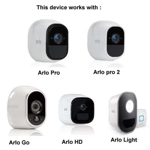 3 Pack Security Wall Mount for Arlo or Pro Camera Adjustable Indoor Outdoor Cam