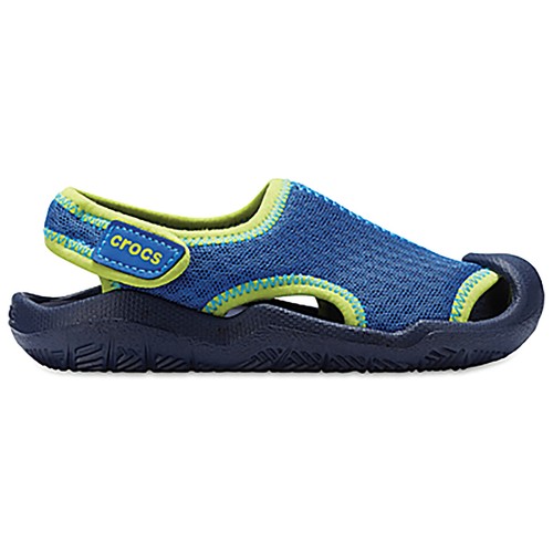 Unisex Kids Crocs Swiftwater Sandal Pool Holiday Water Resistant Shoes All Sizes