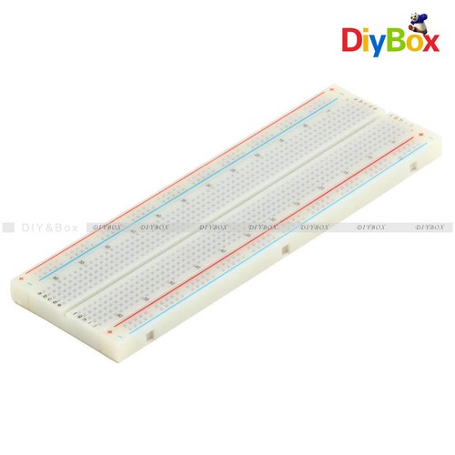 65Pcs Jumper Cables MB102 830 puntos de corbata PCB protoboard sin soldadura