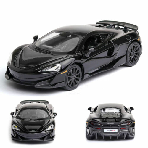 McLaren 600LT 2019 1:32 Scale Model Car Alloy Diecast Toy Vehicle Kid Gift Black 