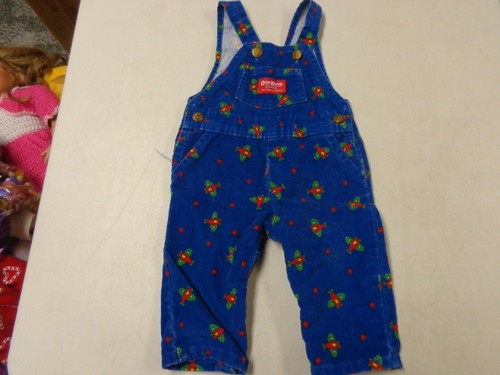 OSH-KOSH-B-039-GOSH-AIRPLANE-CORDUROY-OVERALLS-BOYS-3-6-MS-EUC