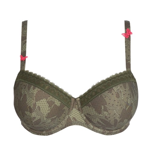 Prima Donna Twist Rainforest Unterlegter BH Außenträger Paradise Green 0241622