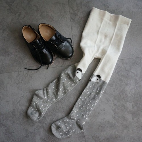 Kawaii Baby Kids Girl Cotton Fox Tights Socks Stockings Pants Hosiery Pantyhose