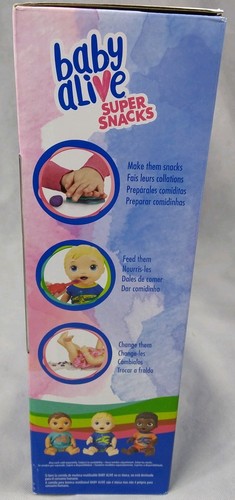 Baby Alive Snackin/' Twins Luke /& Lily Eat Black African American Dolls