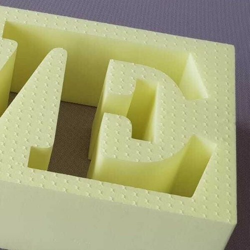 Hormigón-ttrovingsl-x-especializada styrodur 20x4cm /"la letra//número/" publicidad decoraciones de 3d