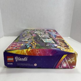 LEGO FRIENDS Pop Star Tour Bus Set #41106 Near Complete w/ Manual & Box Retired