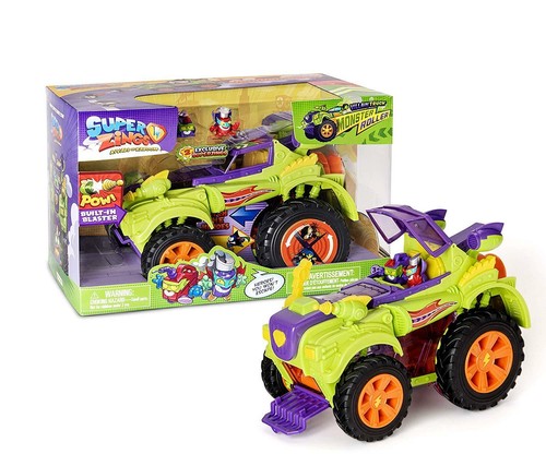 Méchant Monstre Rouleau avec 2 exclusive superzings méchant figurines Playset Toy
