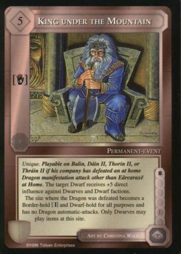 MIDDLE EARTH THE DRAGONS RARE CARD EMERALD OF THE MARINER