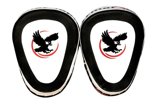 Focus Pad Hook /& jab Mitts Boxing Punch Gloves Martial Arts Muay Thai Training