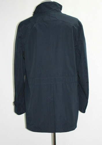 L .. Hommes Sans Marque imperméable en bleu marine foncé échantillon 5086