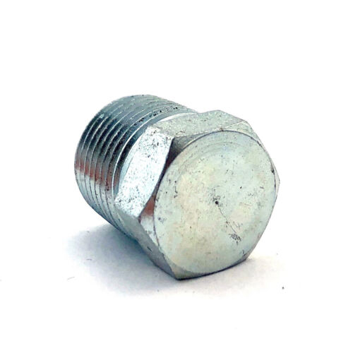 Details about  / 3//8” Male NPTF Hex Head Steel Pipe Plug Hydraulic Fitting5406-P-06