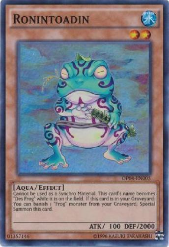 *** RONINTOADIN *** MINT//NM CONDITION 3 AVAILABLE OP04-EN005 YUGIOH!