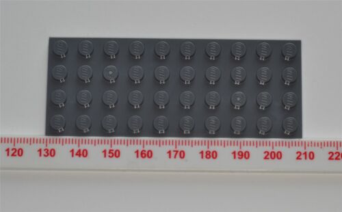 - 4211122 taille 4x10 LEGO gris plaque pièces et morceaux