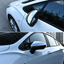 2pcs chrome Rearview Mirrors Cover Cup trim Fit for Chevrolet Cruze 2016-2019