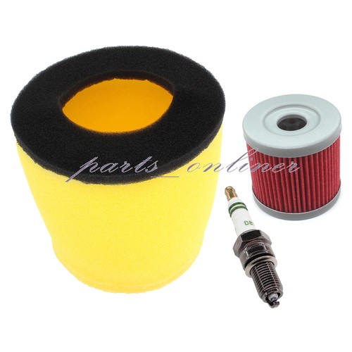 Air Oil Filter For Suzuki LT-Z400 Z 400 QuadSport KFX400 2003-2009 Spark Plug