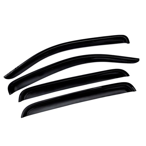 For 2015-2019 Chevy Colorado 4pcs Acrylic Window Sun Rain Visors Guard Crew Cab