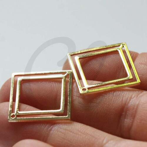 28.5mm Solid Brass Double Square Connector 4119C 